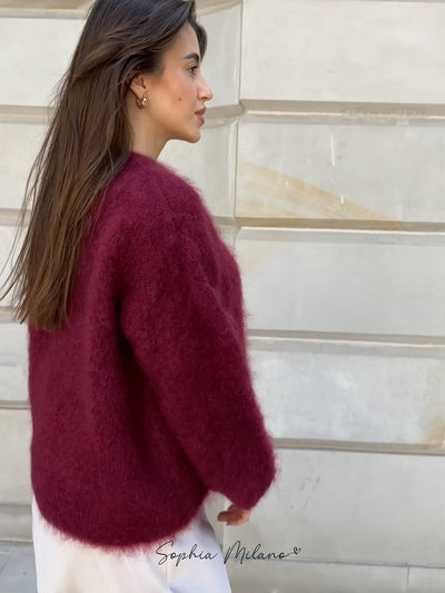 Luvia | Mohair Crewneck