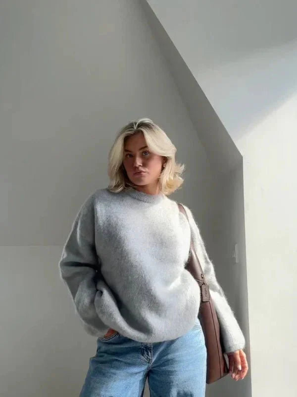 Luvia | Mohair Crewneck