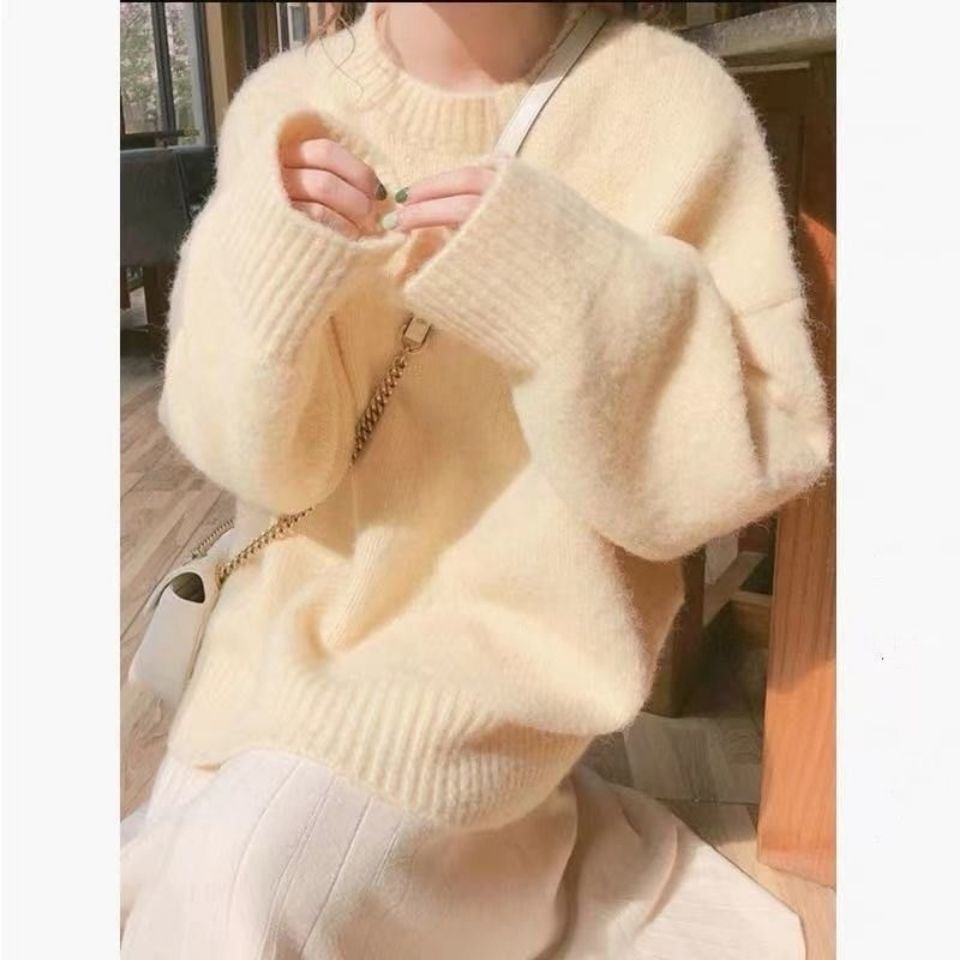 Luvia | Mohair Crewneck