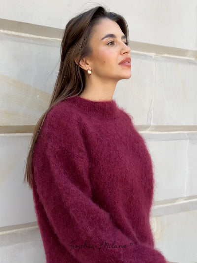 Luvia | Mohair Crewneck