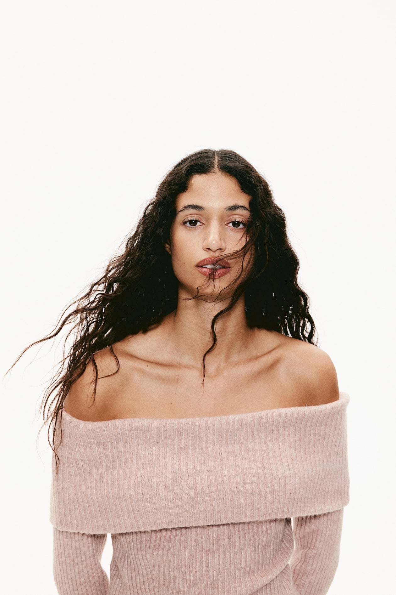 Off-the-shouldertrøje