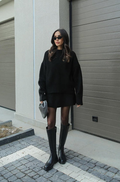 Violet Efterårt Sæt